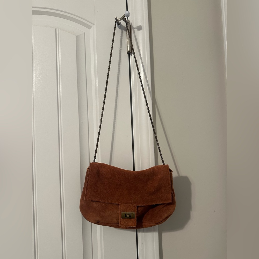 Free People Slouch Suede Purse